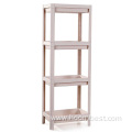 4 Tier Storage Cart Mobile Shelving